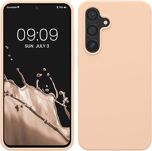 Miniatura 42 de kwmobile Funda Compatible con Samsung Galaxy S22 - Funda de teléfono de silicona TPU con acabado suave - Rojo Ruibarbo Piedra antigua,Azul