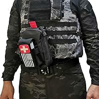 Vista 8 de Actualización 1000D láser corte Ifak bolsa Molle, táctico Molle EMT cinturón bolsas de primeros auxilios para mochila cinturón