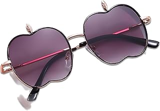 نظارات شمسية ممتعة وعملية للأطفال بتصميم تفاحة، ألوان زاهية للحفلات والتصوير الفوتوغرافي، رائعة للأولاد والبنات