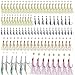 FREE FISHER Bait Fishing Rigs, 22 Packs Fishing Bait Rigs Fish Skin Feather Hooks for Freshwater Saltwater