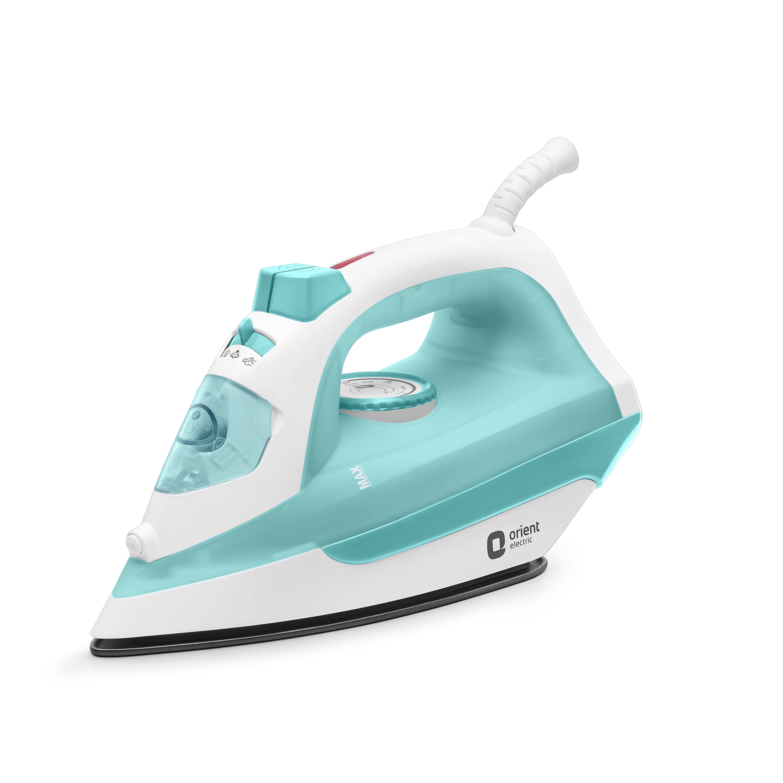 Orient Fabrifeel 2000 W Steam Iron for clothes| Uniform Heating & Fine Spray Iron Press | Tank Capacity 220ml | Adjustable Temperature Control & Steam burst| 2-year Warranty by Orient |White and Blue (B0B7B28LYC) Amazon Price History, Amazon Price Tracker