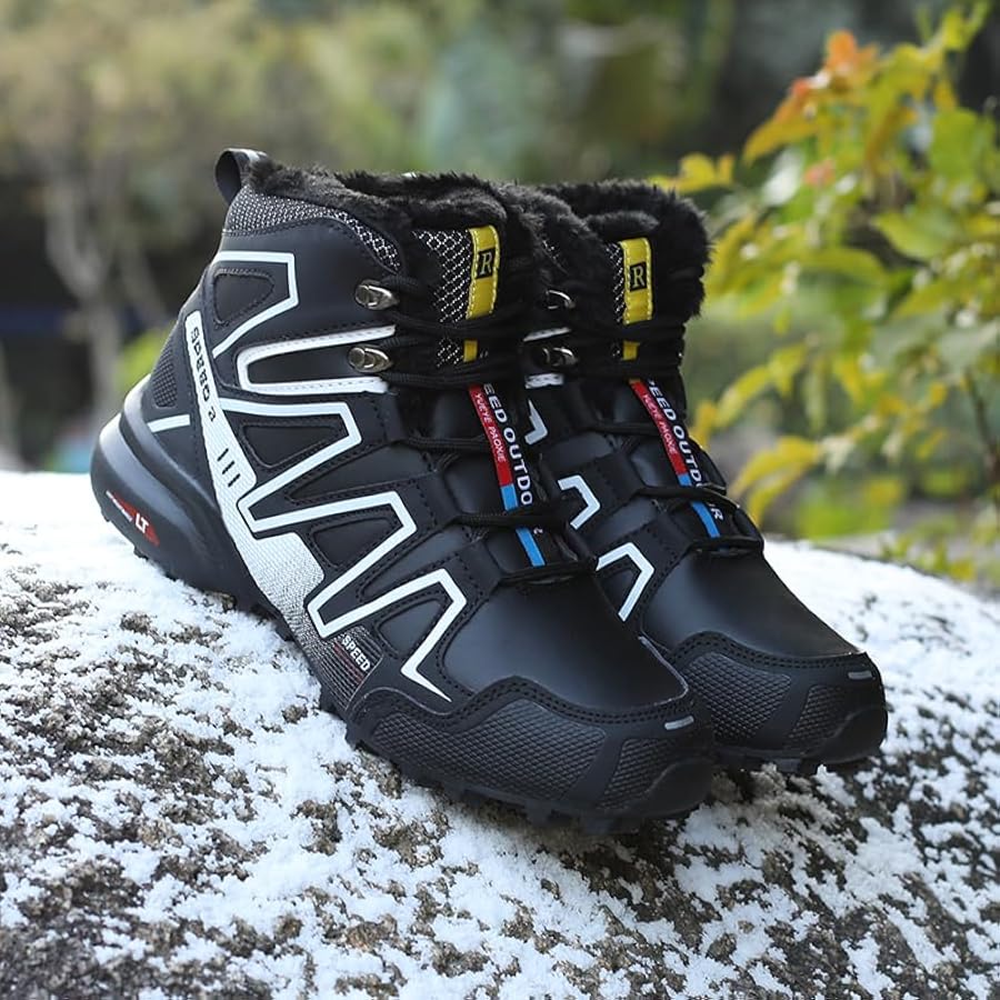 MEIION OrthoTrail - Chaussures De Marche Orthopédiques Homme, Randonnée Ergonomiques Imperméables, Confort Anti-Douleur Plein Air