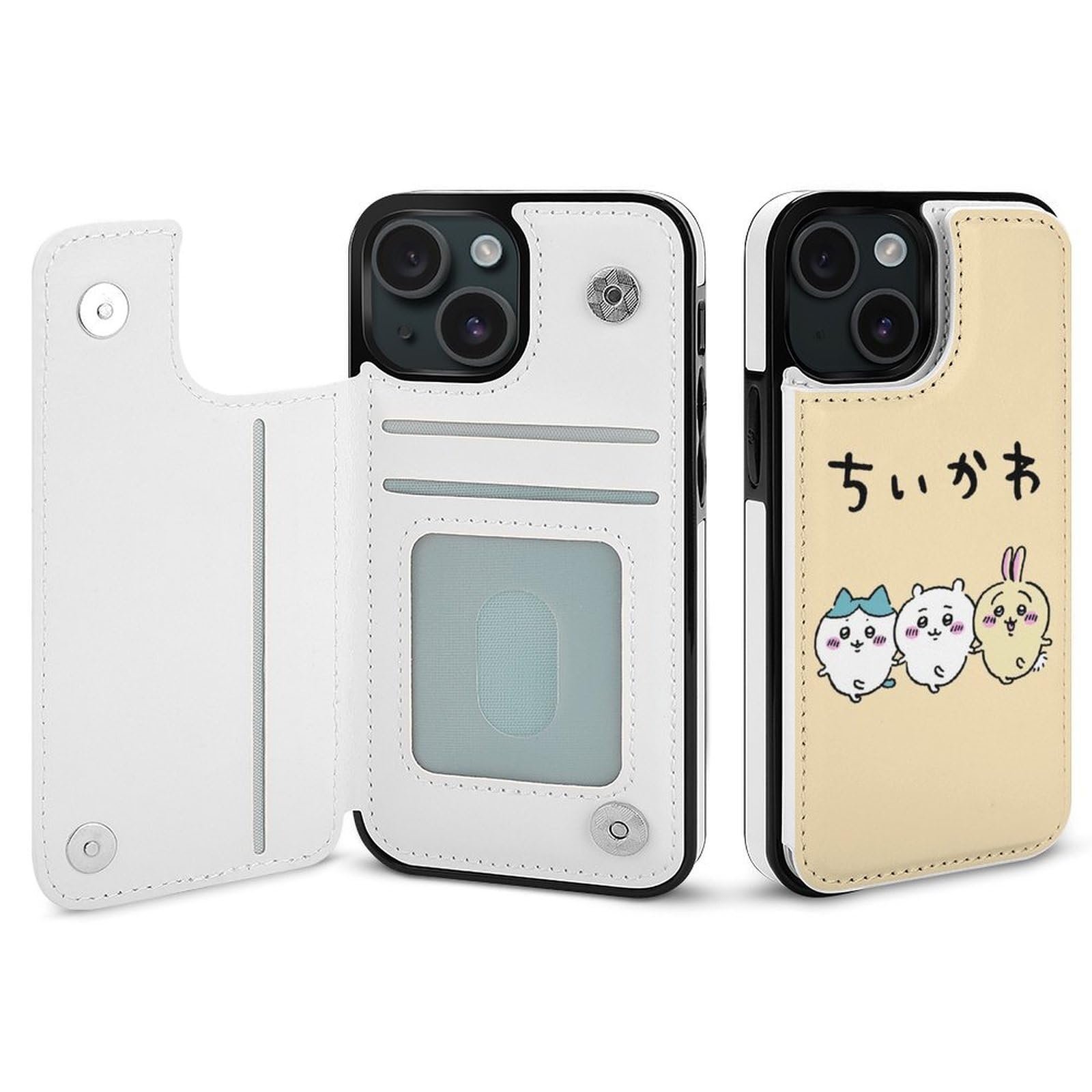 Amazon.co.jp: iPhone15 ケース ちいかわ 手帳型 アイフォン15/15 Plus