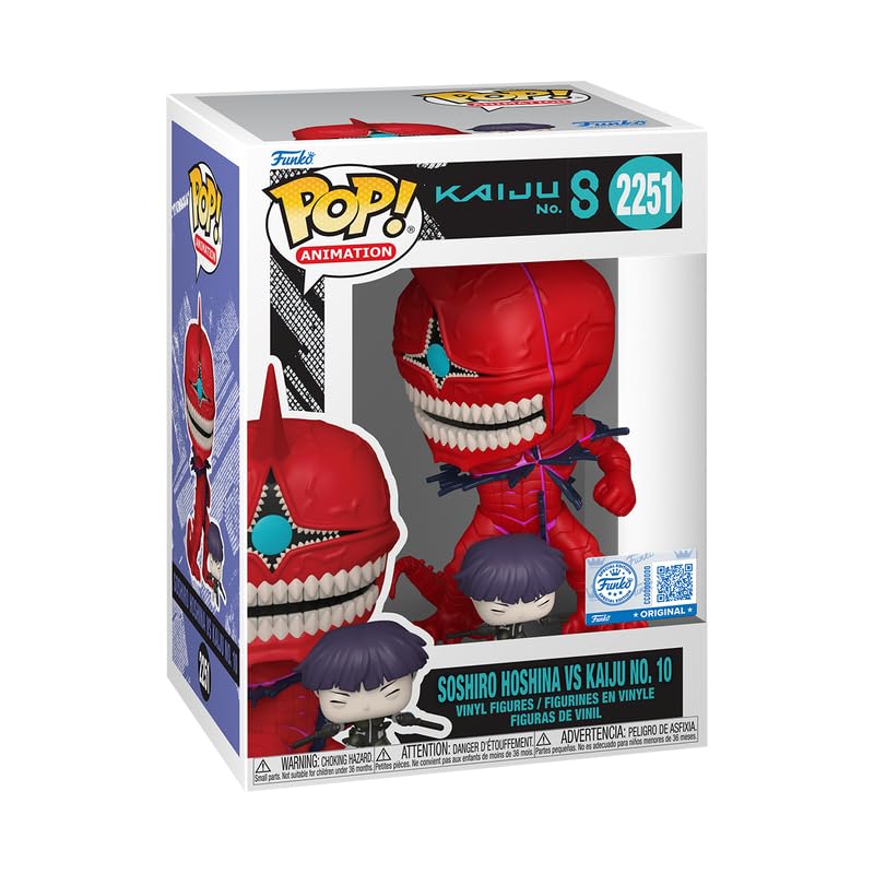 Amazon.com: Funko POP! Animation Kaiju No. 8 Soshiro Hoshina vs