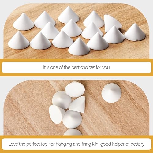 Miniatura 6 de ADOCARN 10 herramientas de almohadilla, herramienta blanca que apoya las uñas refractarias, resistentes al fuego, accesorios de horno de