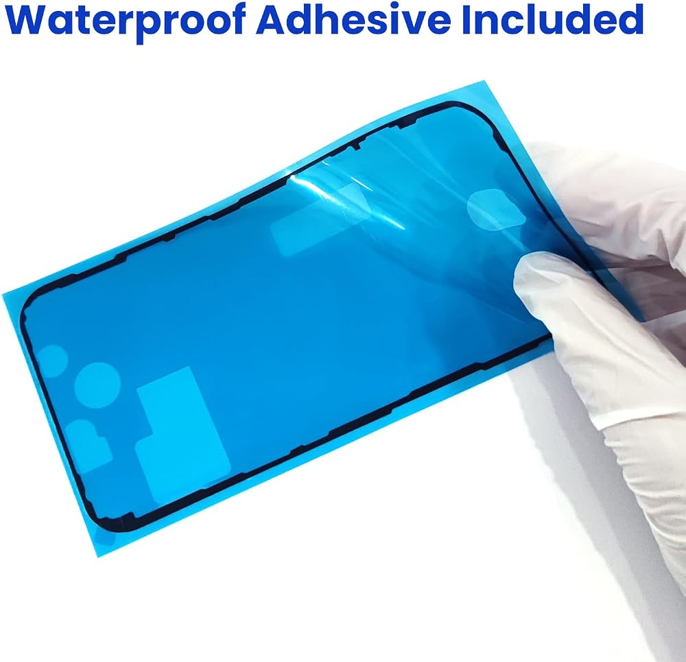 for iPhone 12/12 PRO Screen Replacement, 6.1 inch 3D Touch LCD Display Full HD Repair kit Genverdix, Digitizer Assembly with Tools Set, Tempered Glass Screen Protector, Waterproof Frame Adhesive