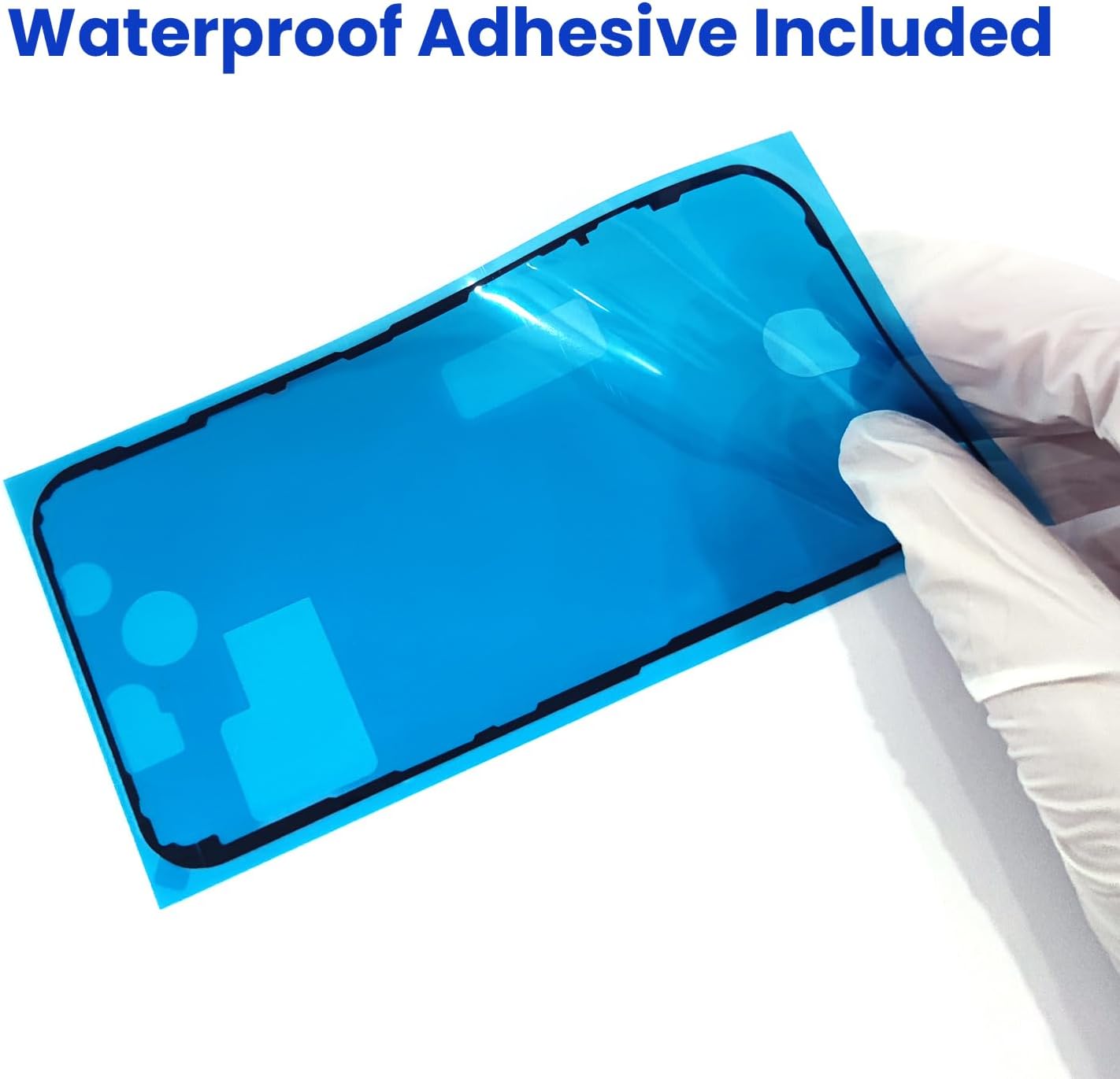 for iPhone 12/12 PRO Screen Replacement, 6.1 inch 3D Touch LCD Display Full HD Repair kit Genverdix, Digitizer Assembly with Tools Set, Tempered Glass Screen Protector, Waterproof Frame Adhesive