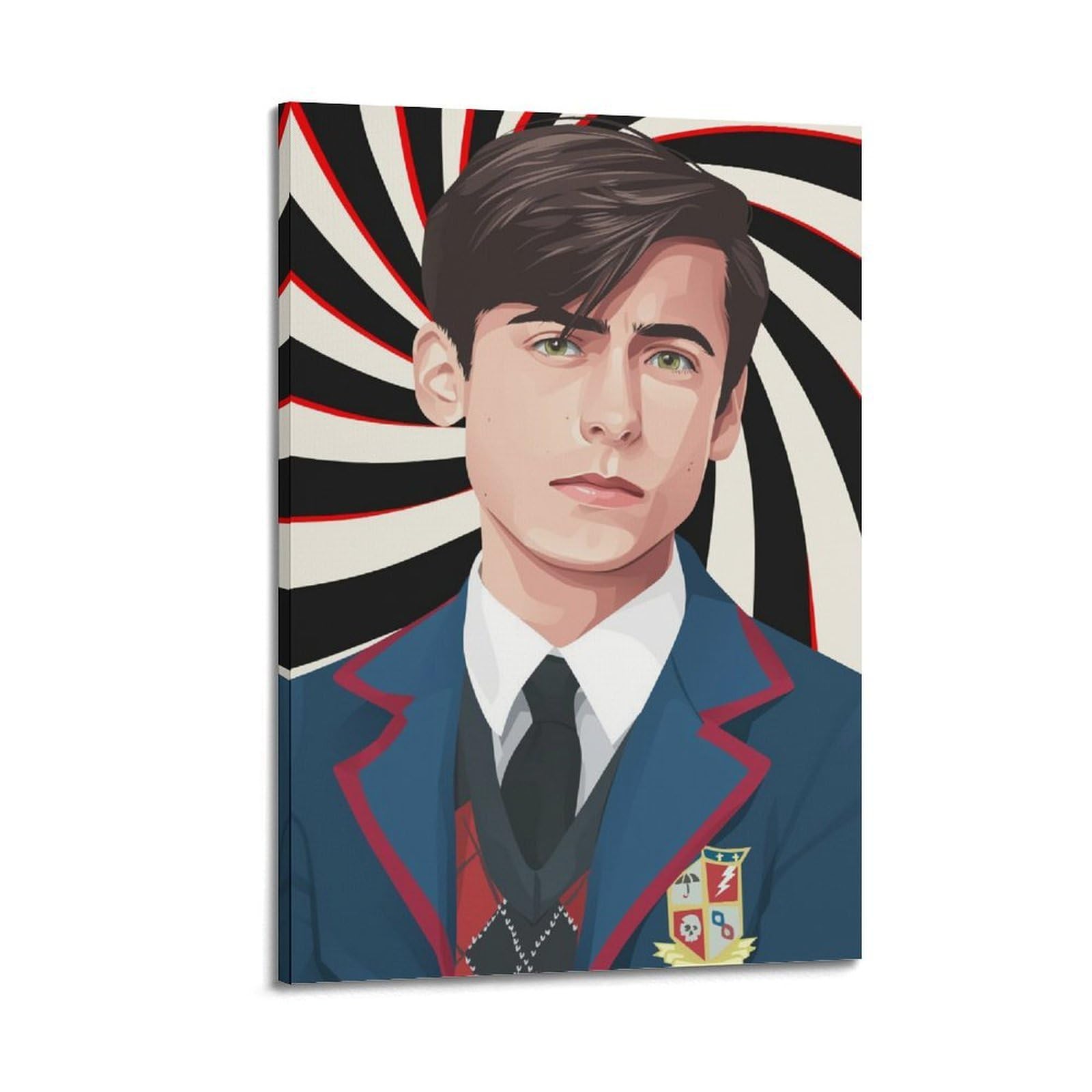 SUDANGDIANZI The Umbrella Academy Poster Number Five Boy Movie Canvas Poster And Wall Art Modern Family Bedroom Gym Office Decor Gift 20x30inch(50x75cm) Frame-style