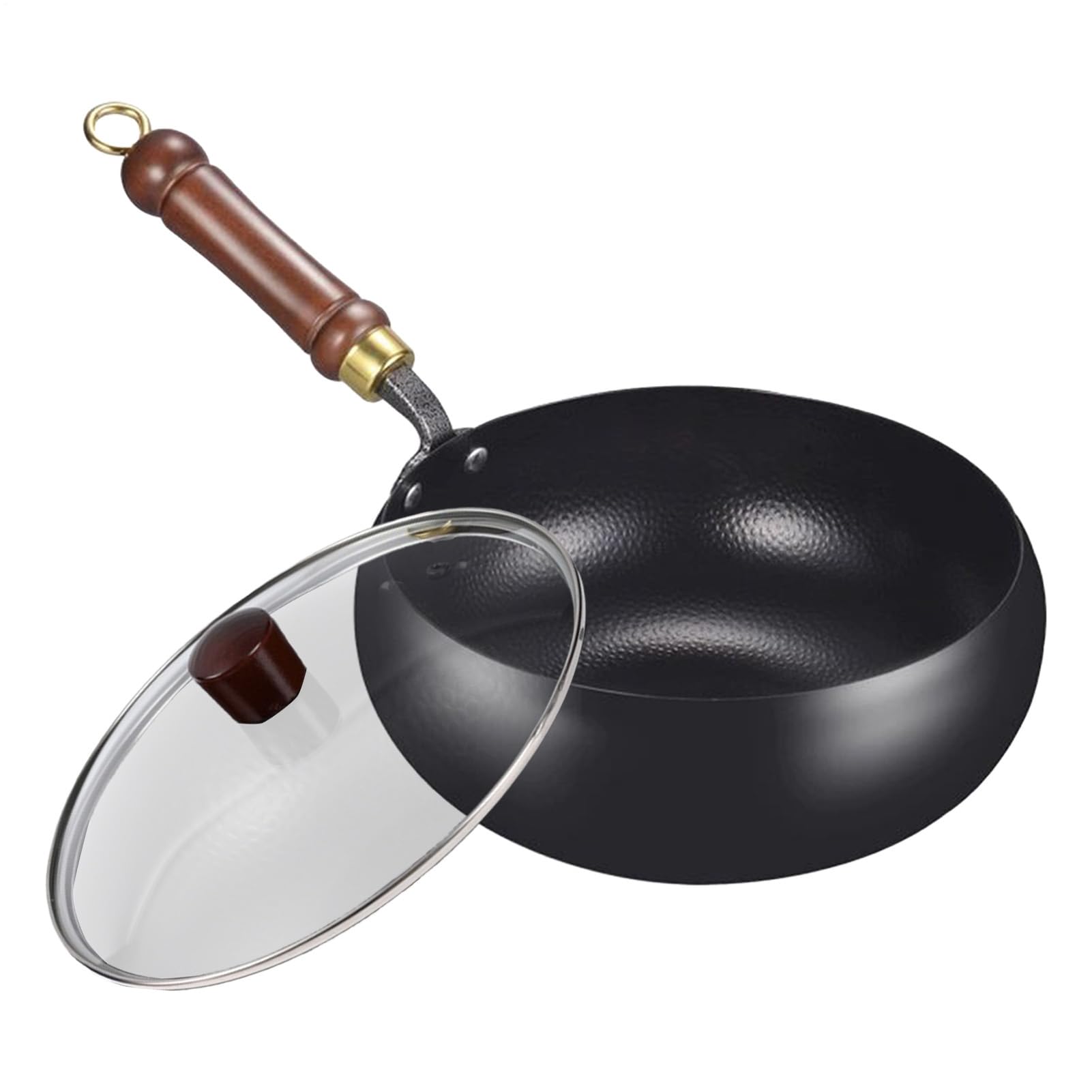 Cucina - Tradizionale In Ferro Stufa Ergonomico In Ferro Non Rivestito Con Coperchio, Stufa Da Cucina Affidabile, Attrezzature Da Cucina Durevole | Per La Casa, L'Esterno, I Ristoranti