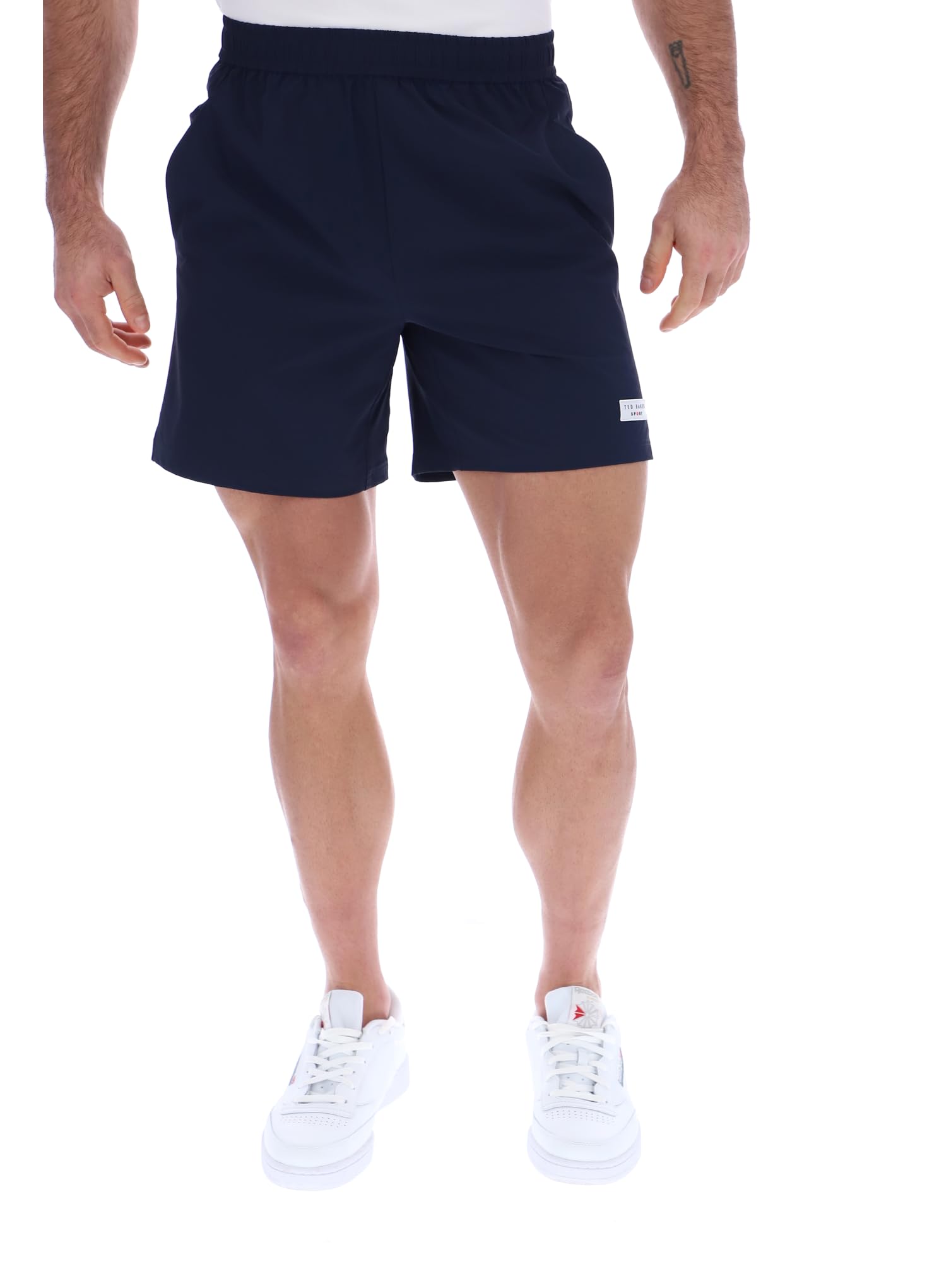 Ted Baker Sport Mens Theodore Tennis Shorts Dark Sapphire