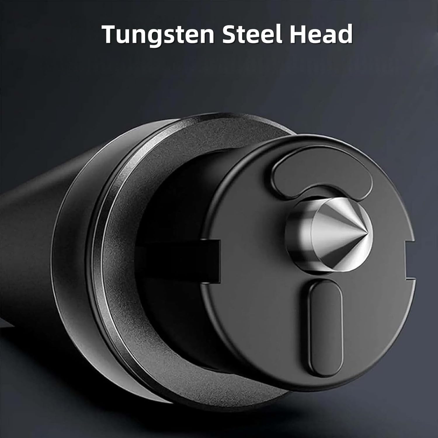 Car Window Breaker Tool, Emergency Rescue Hammer – Portable Glass Breaker, Seatbelt Cutter,Red