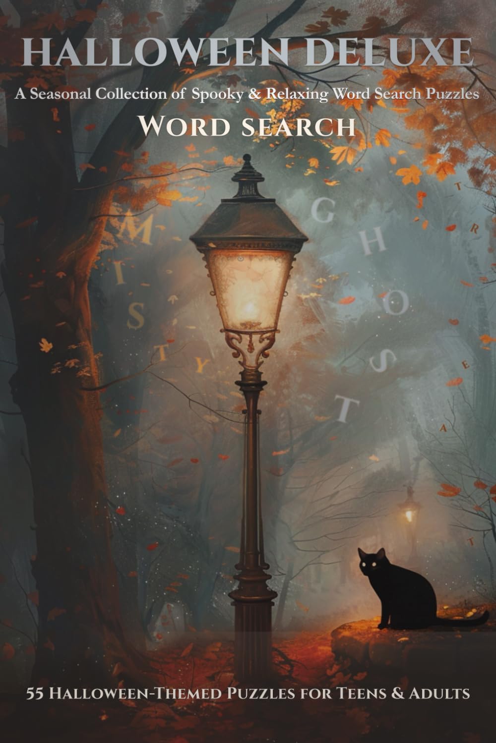 Halloween Deluxe: A Seasonal Collection of Spooky & Relaxing Word Search Puzzles