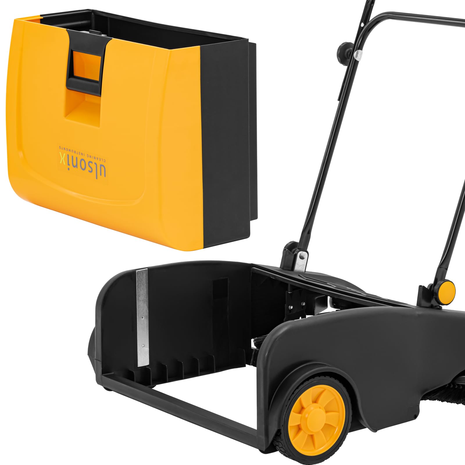 ULX-SWEEPER-O50 Spazzatrice manuale - 2 scope laterali - 2300 m²/h spazzatrice stradale Spazzatrice manuale