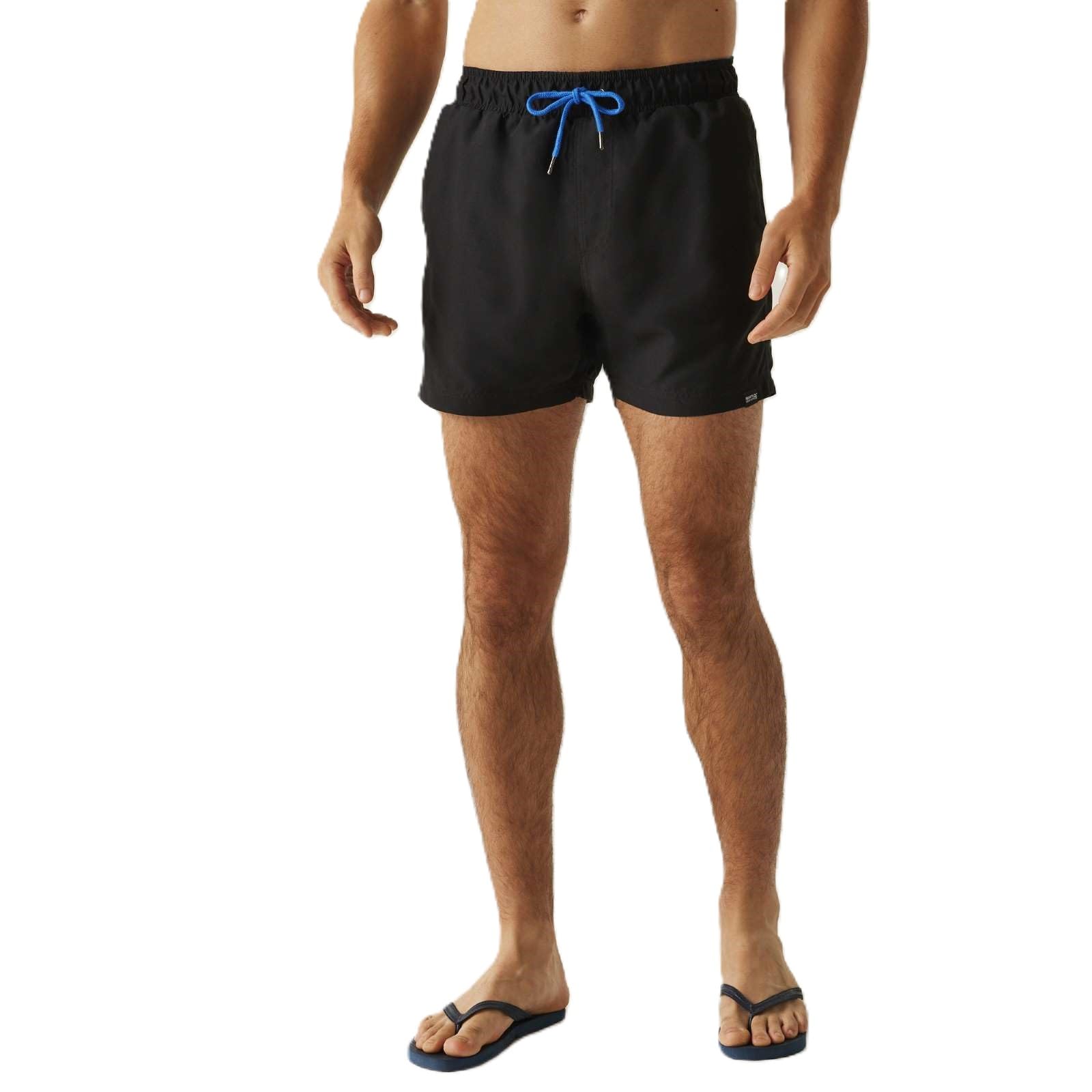 Regatta Men's Black Mawson Iii Quick-Drying Swim Shorts in Size 2XL, Sports Direct