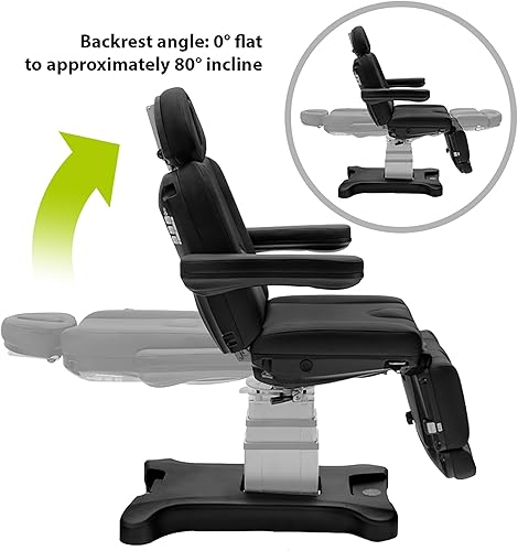 Miniatura 7 de SKINACT Palermo Spa - Sillacamamesa de tratamiento facial (negro)