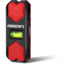 ARROW Magnetic Stud Finder and Level, 2 Removable Magnetic Markers