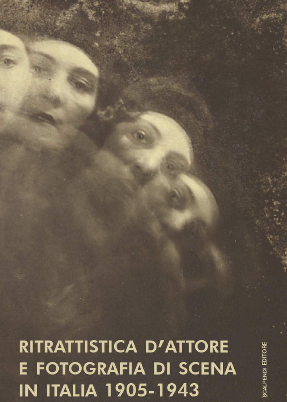 Ritrattistica d'attore et photographie de scène en Italie livre illustré du Fondo Turconi