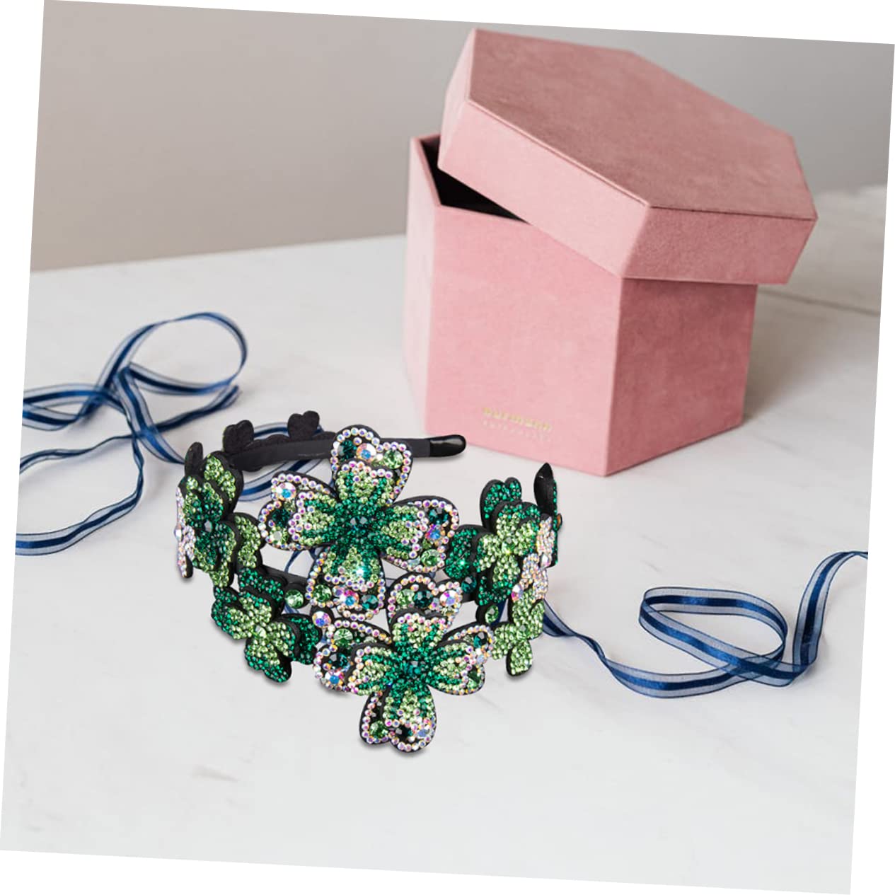 FOMIYES 2stücke Rhinestone Haarreif Für Damen Rutschfester Haarschmuck Mit Kristallen Elegantes Accessoire Für Besondere Anlässe Und Alltag Für Verschiedene Frisuren Und Jeden Look