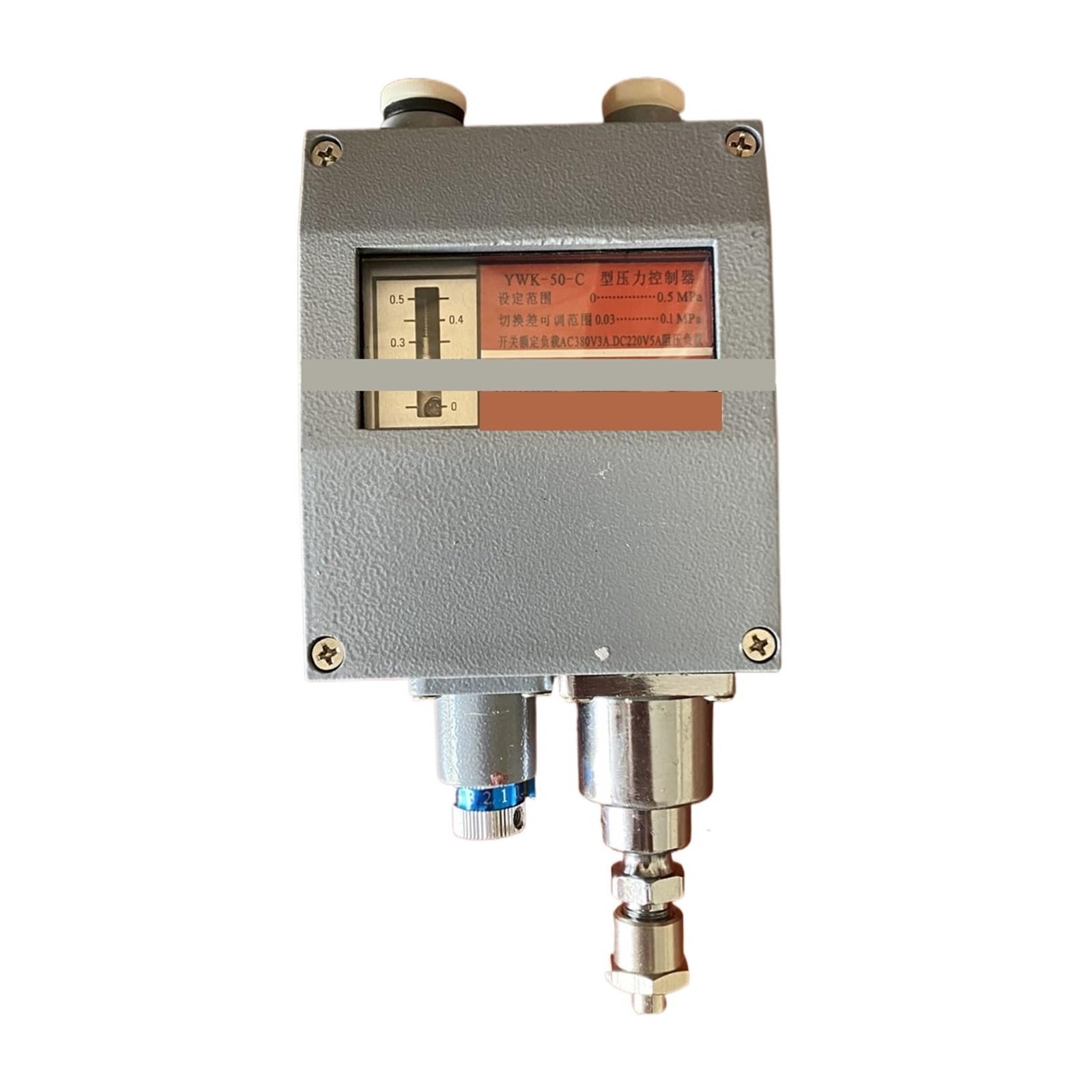 Régulateur pressostat YWK-50-C manostat contrôleur de pression 0-1 bar avec relais