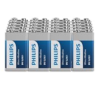 Philips Ultra 9V Alkaline Batterie, 6LR61