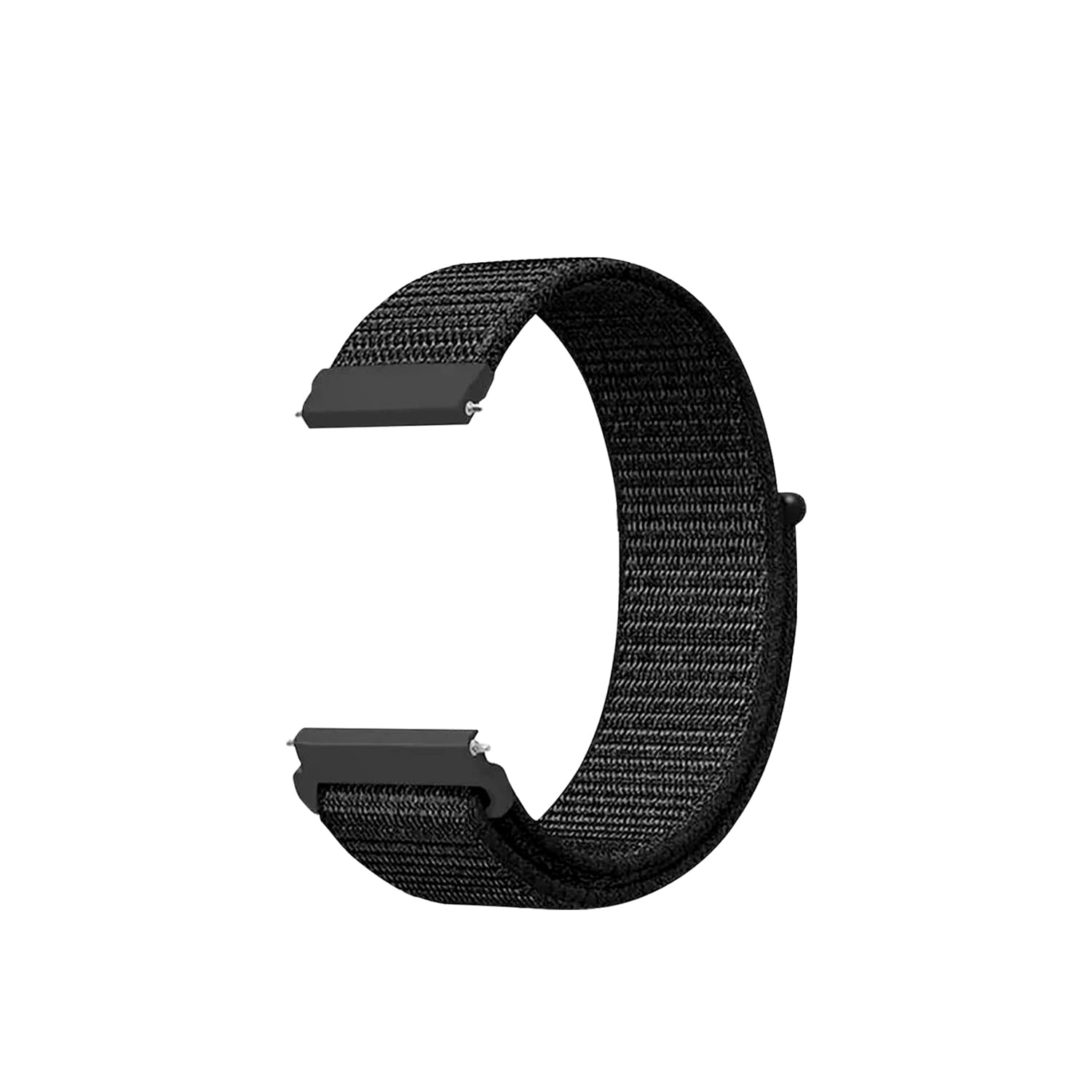 techonto® 22mm nylon trail loop sport watch band strap compatible with noise colorfit pro 4, pro 4 max, ultra/ultra 2, amazfit gtr 47mm, gtr 2e, galaxy watch 3 45mm, realme watch s pro