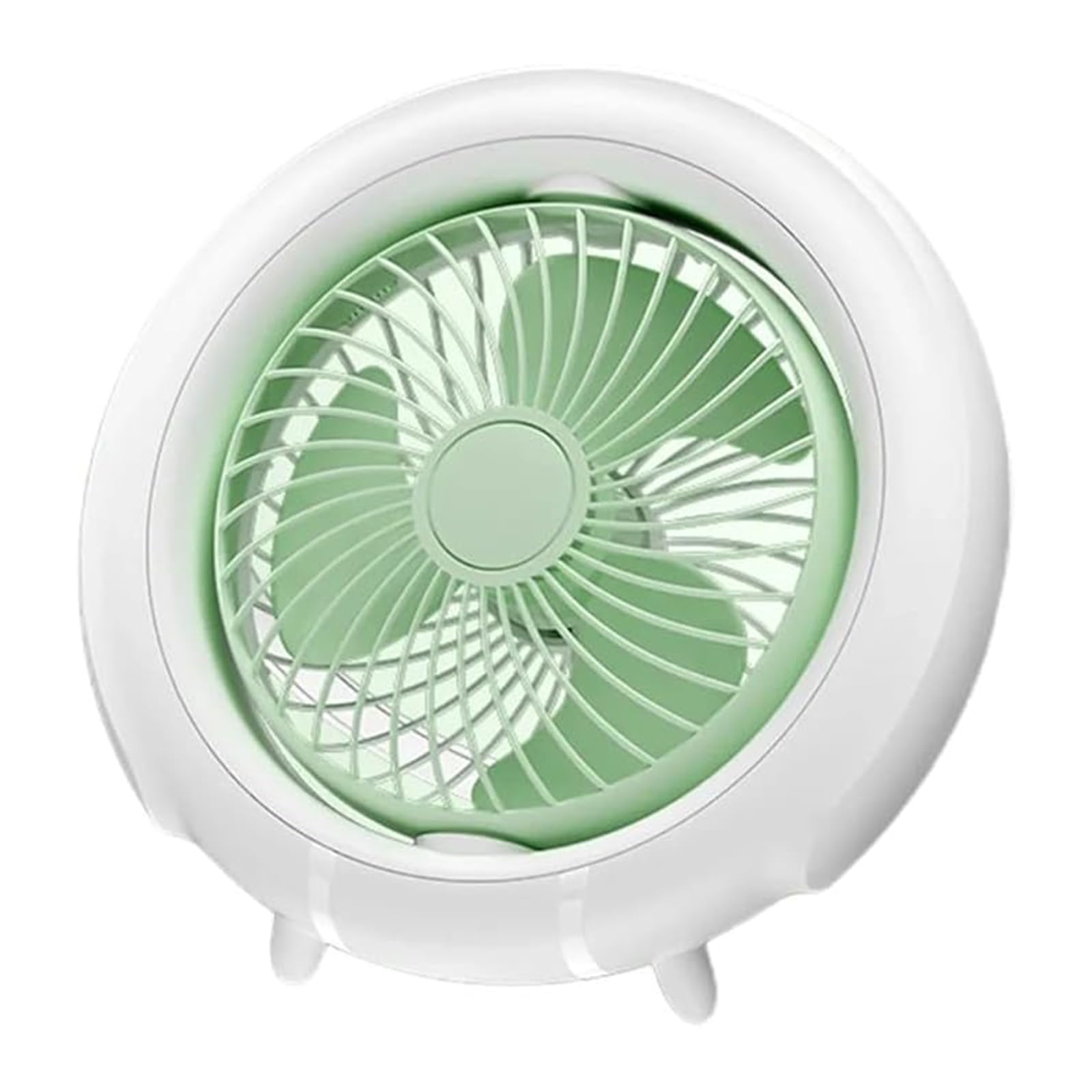 Elnwnnkc Portable USB Rechargeable Ceiling Fan with 3 Wind Modes Outdoor Wall Mounted Small Fan for Bedroom and Living Room for Home Dormitory Use