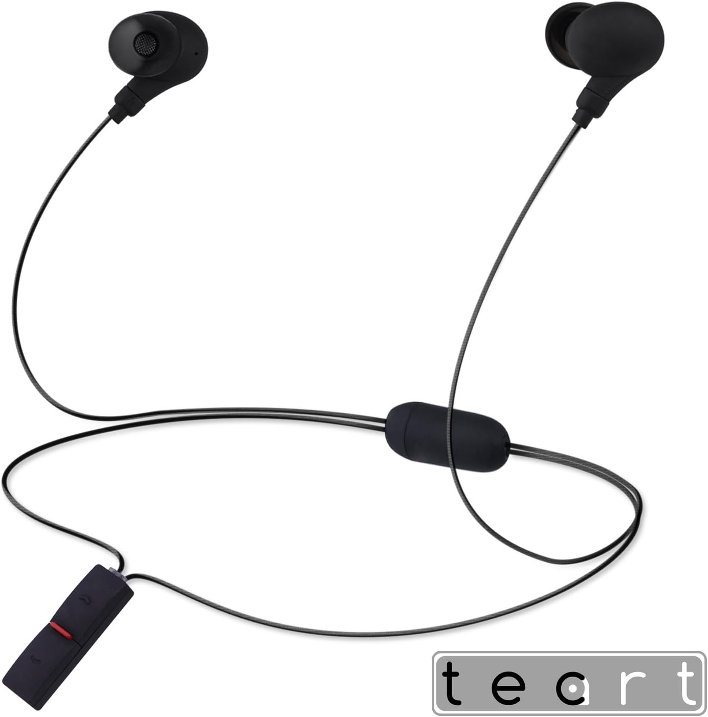 Tecart Runner A6 Wireless Headphones Bluetooth 4.1 + EDR Noise Cancelling Sweatproof in-Ear Headset Magnetic Sport Stereo Earphones with Built-in Mic
