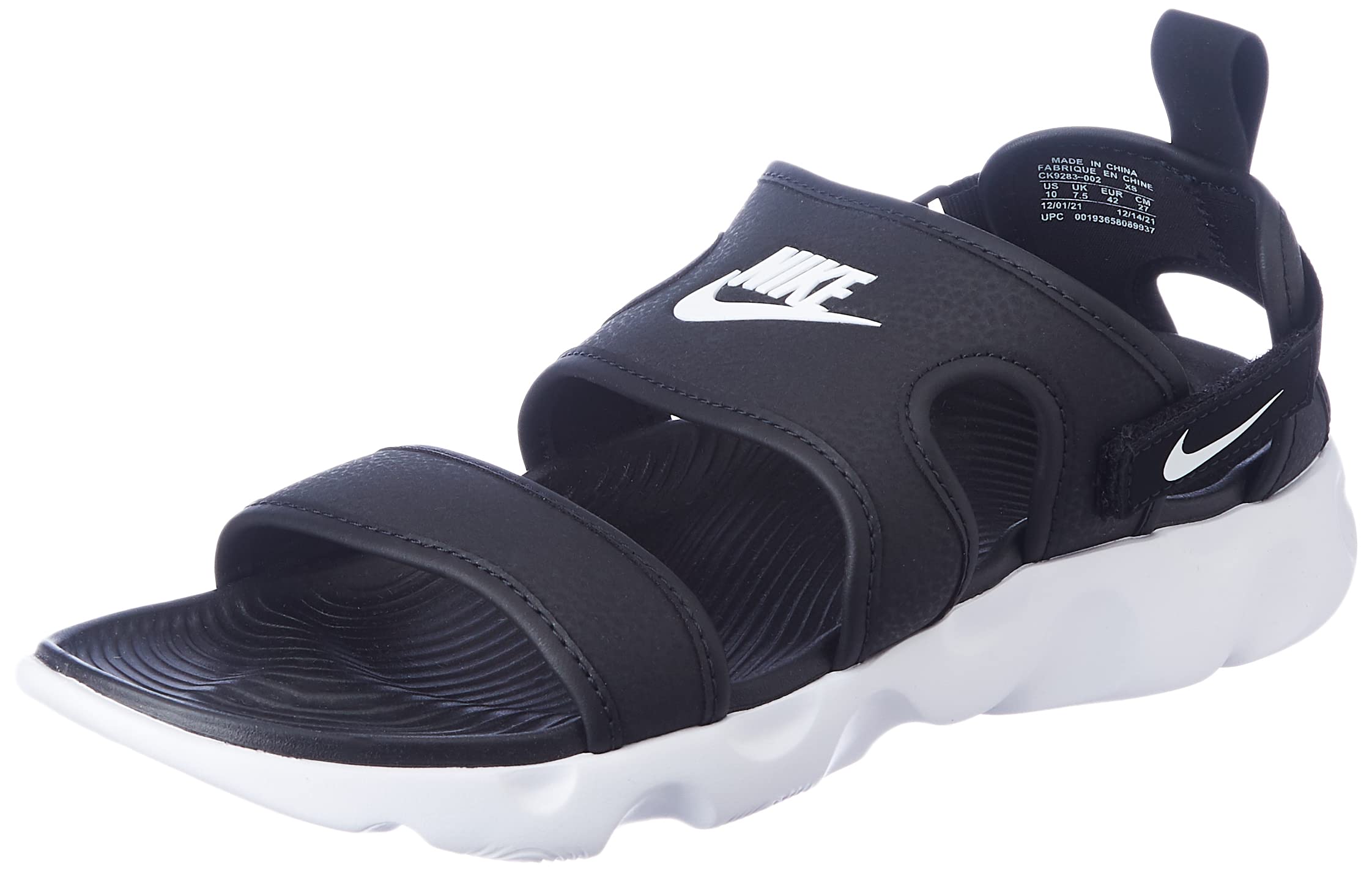 Nike Womens WMNS OWAYSIS Sandal Black/White Running Shoe-7.5 Kids UK (CK9283-002) (B083K929Y6) Amazon Price History, Amazon Price Tracker