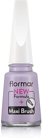 Flormar Klasik Parlak Bitişli Yüksek Pigmentli Oje - Nail Enamel -464 Lavender Love New- 8682536036184
