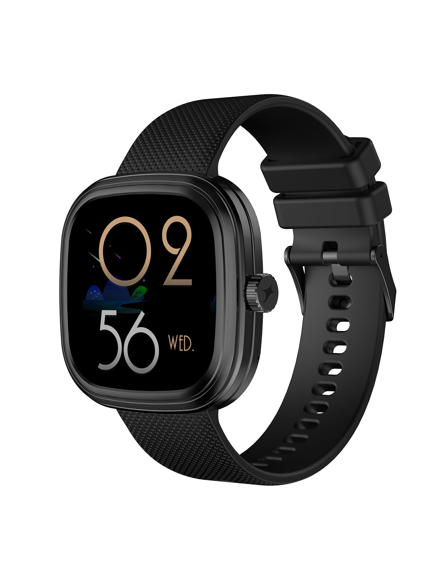 Fastrack Ryz Women Smartwatch with 1.72” Super Ultra VU Display, Dynamic 60Hz Refresh Rate, AI Voice, Functional Crown, 1ATM, BT Calling, HRM, SpO2 & Multiple Menu Styles, 24/7 Health Suite - Black-image-16