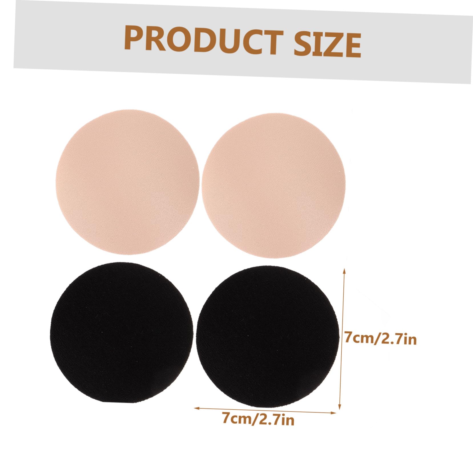 BESTYASH Nipple Cover Pads Set for Breastfeeding Women 6 Pairs Reusable Cotton Breast Pads