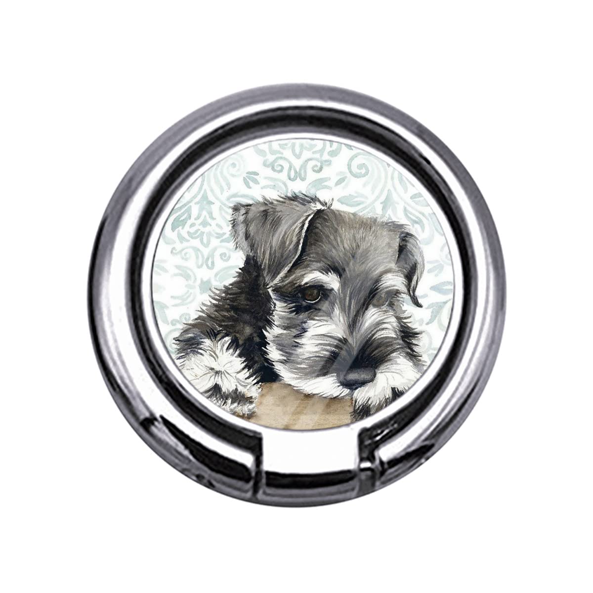 Amazon.co.jp: 携帯リング ミニチュアシュナウザー 犬 スマホリング