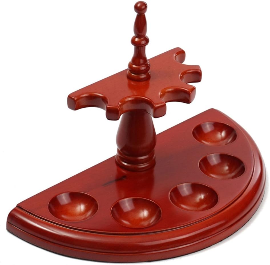 Tobacco Pipe Rack Wooden Tobacco Pipe Stands for 5 Smoking Pipes Stand Rack Holder