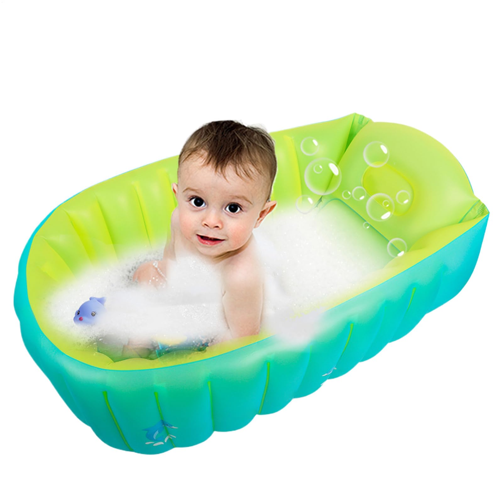 Aufblasbare Badewanne, Kleinkindbadewanne Aufblasbares Duschbecken mit