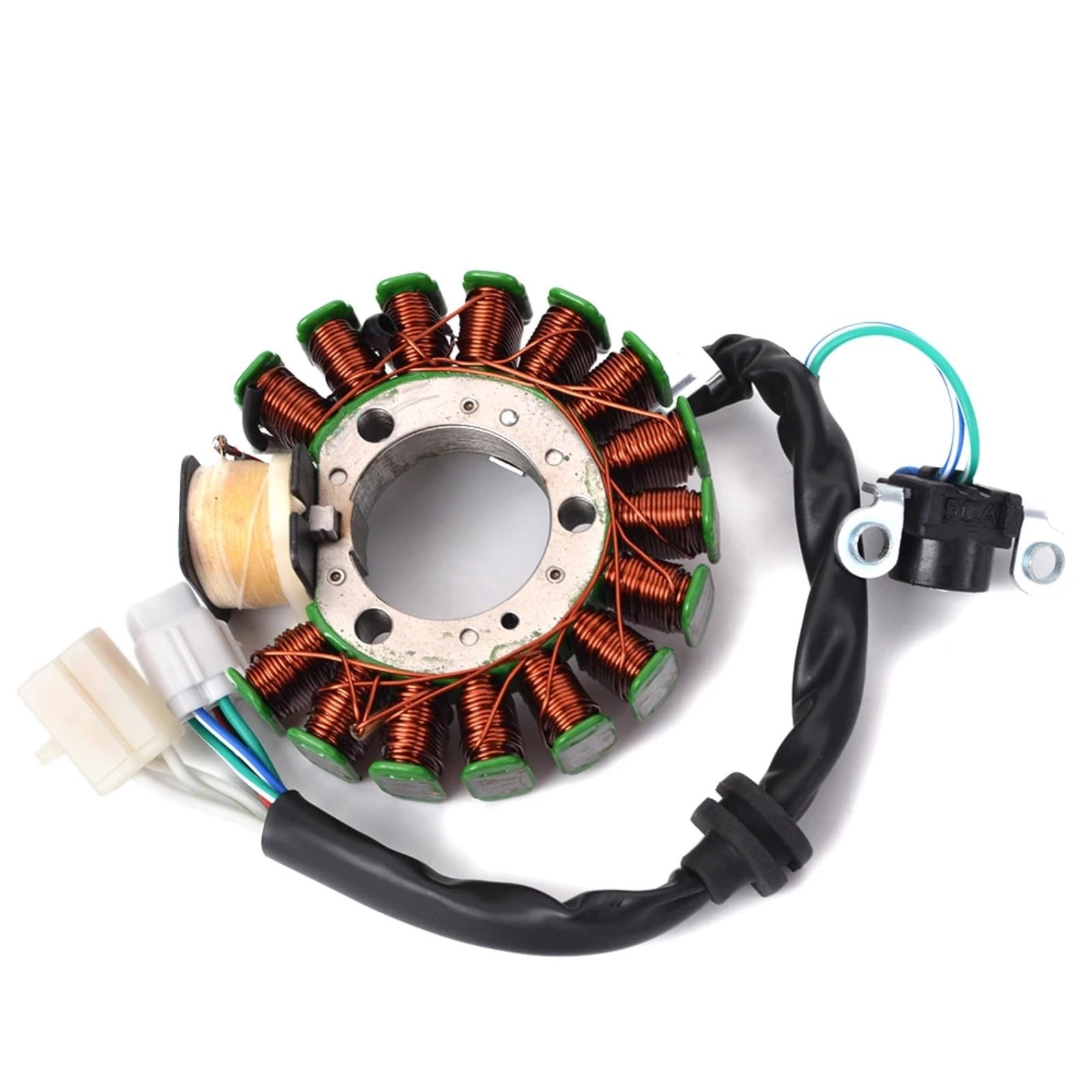 Generatore Statore Compatibile Con Yamaha Per YP125 YP125E YP125R Per Majesty 125 1998-2003 2004 2005 2006 2007 5DS-85510-00 5DS-H5510-00 Pezzi Di Ricambio Motore Bobina Statore