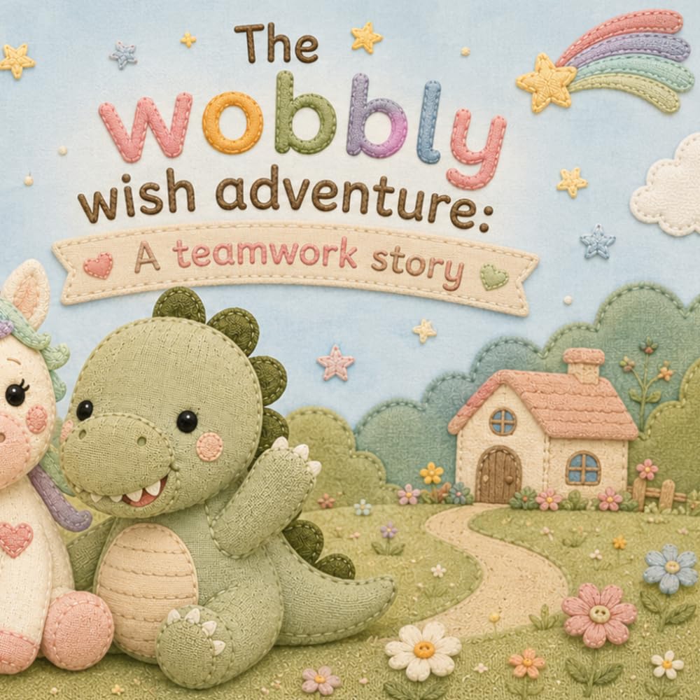 The Wobbly Wish Adventure-A teamwork story: a heartwarming, cozy tale about friendship, patience, and the magic of trying together.
