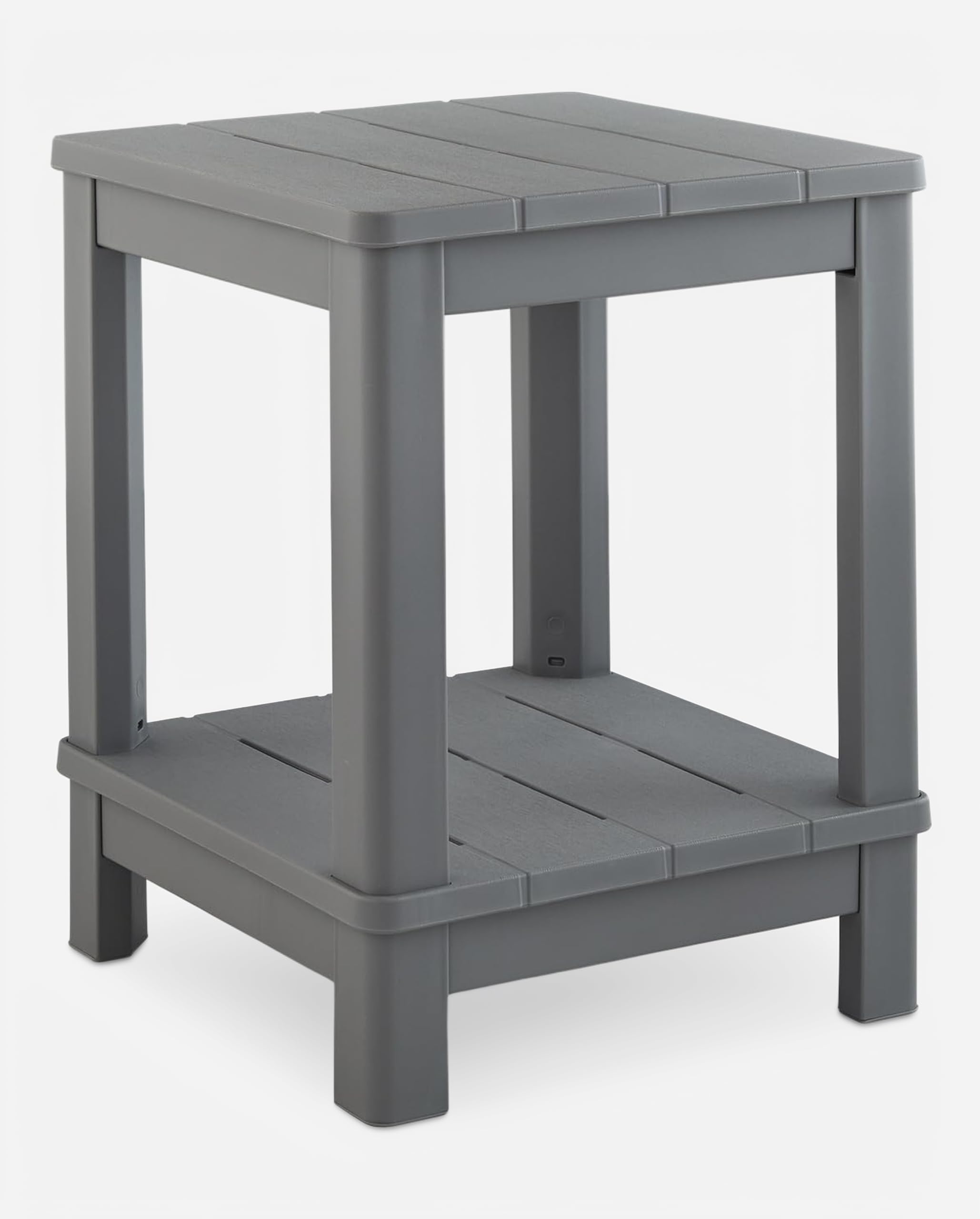 Amazon.com : Keter Deluxe Adirondack Side Table - Gray : Patio