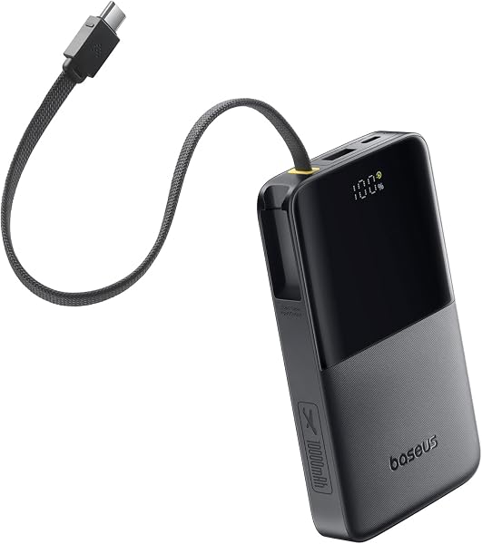 Baseus Portable Charger 10000mAh with USB-C Cable