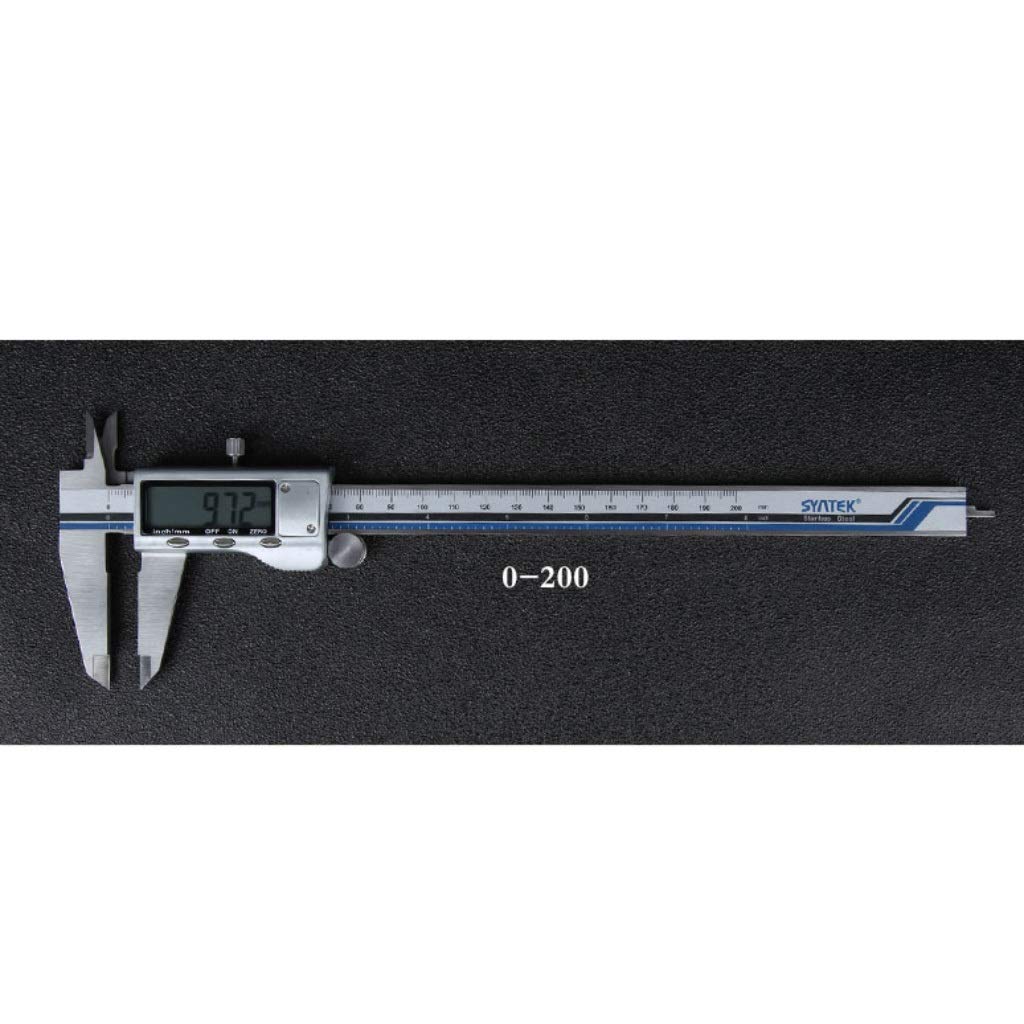 Suwalizki Elektroniczny Cyfrowy Cyfrowy Zacisk Ze Stali Nierdzewnej Vernier Caliper High Precision Industrial Pomiar Narzędzia Zakres: 0-150mm