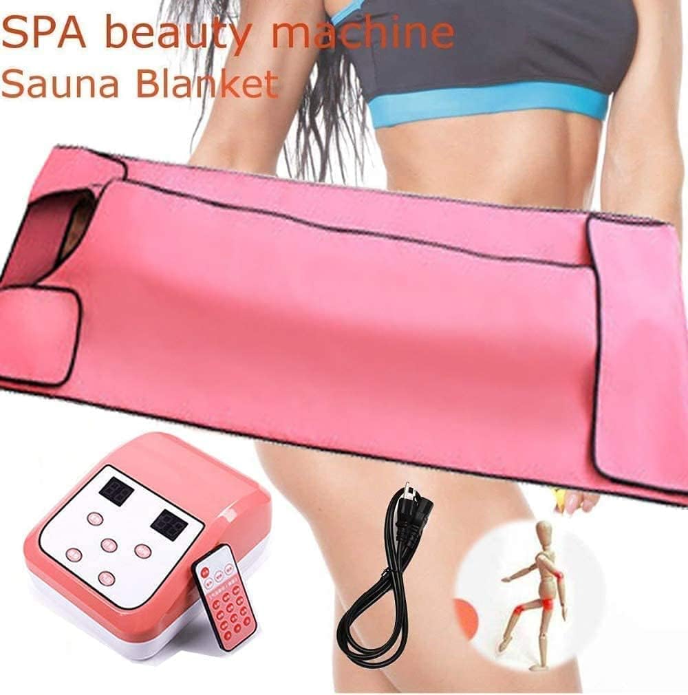 Manta de sauna de infrarrojos lejanos, manta de calefacción de sauna Oxford, pérdida de peso, moldeador de cuerpo, terapia de desintoxicación profesional, máquina de belleza