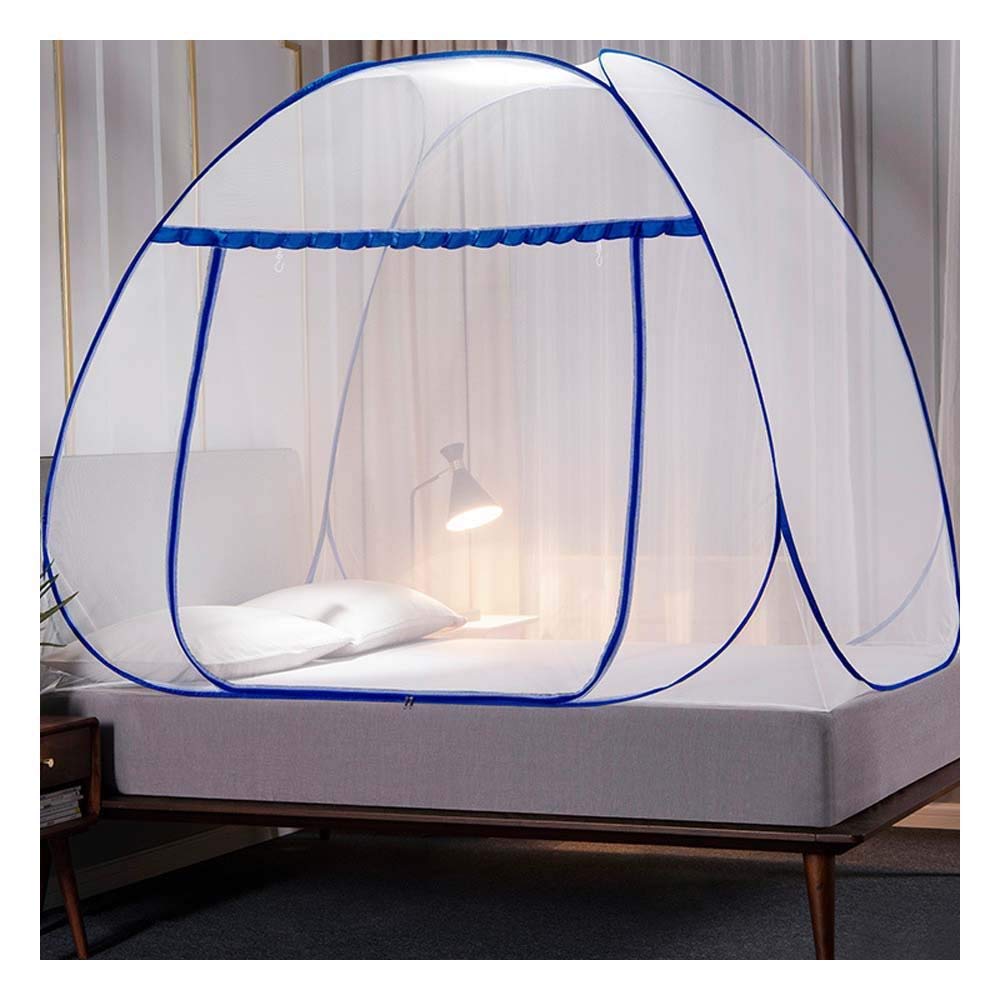 GTHTUHFD Pop Up Mosquito Net, Portable Tent Travel Double Door Zipper Bed Net, Easy Installation And Fine Mesh, Perfect For Bedroom Outdoor,4,120 * 20Ocm,3-180 * 200cm