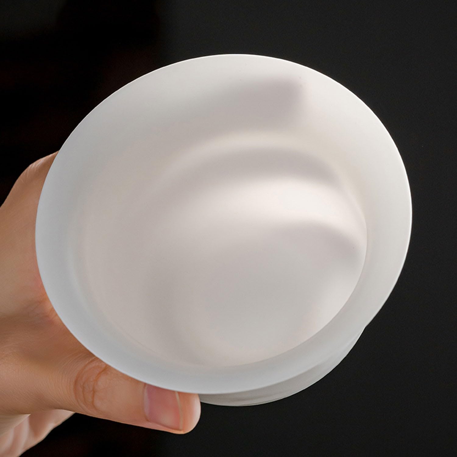 Teeservice, Teeservice, weißes Porzellan, Kung-Fu-Teeservice, Haushalts-Gaiwan-Geschenkbox Beauty Comes