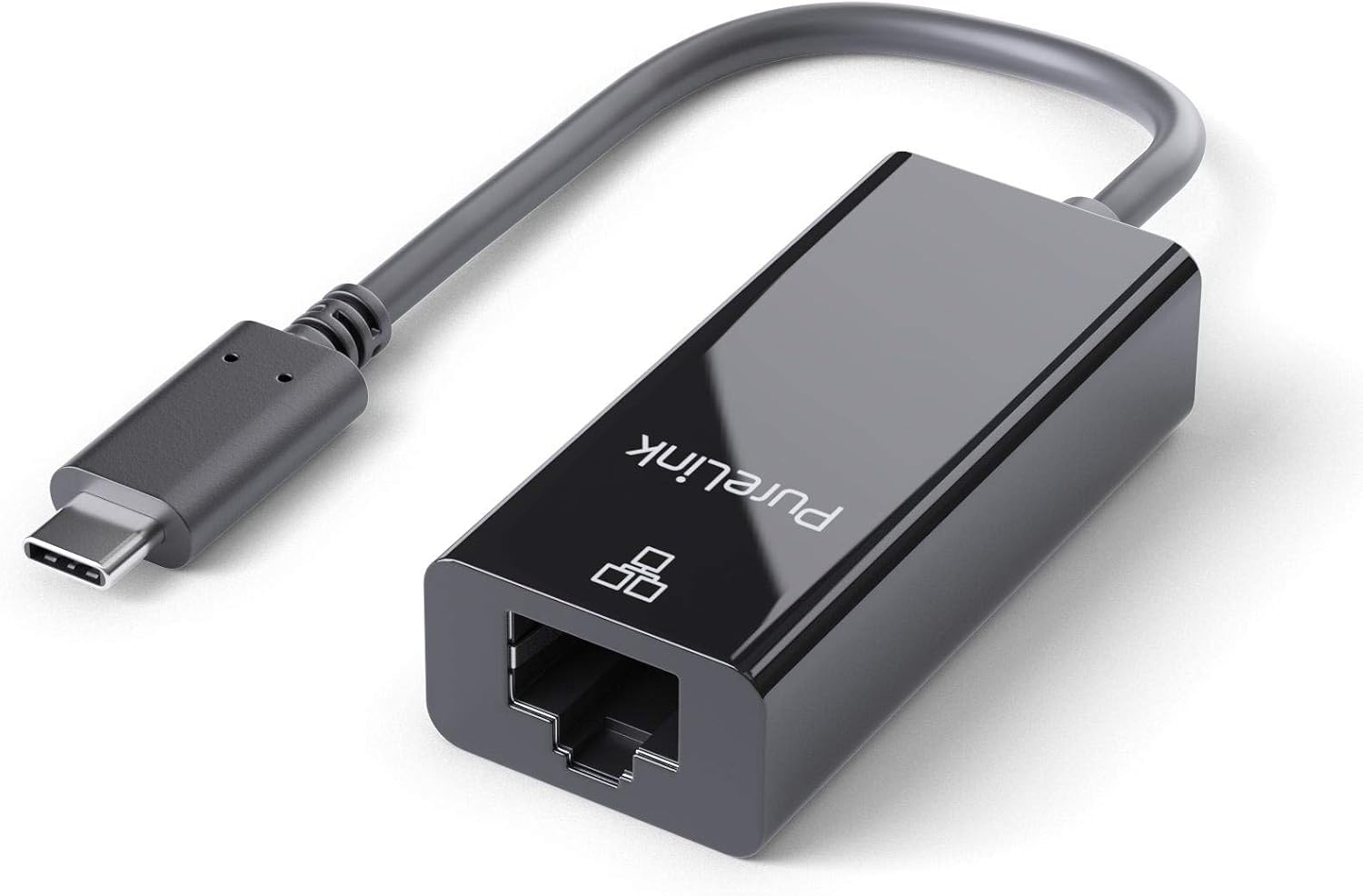 PureLink USB-C to Ethernet Adaptor Black