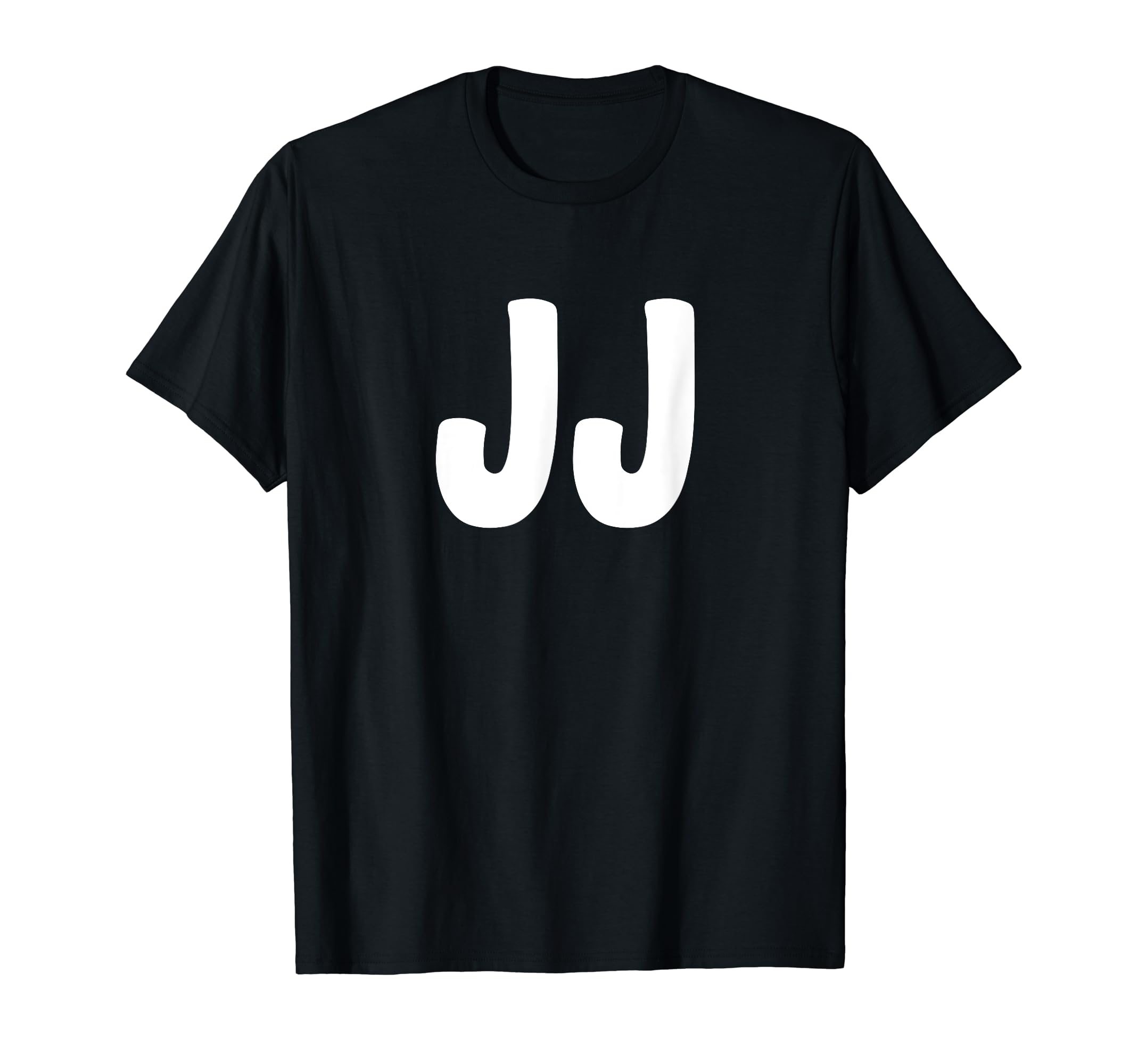 Funny Forename JJ Given Name Gift IdeasCute Modern, Comic-Style White Font: First Name JJ T-Shirt