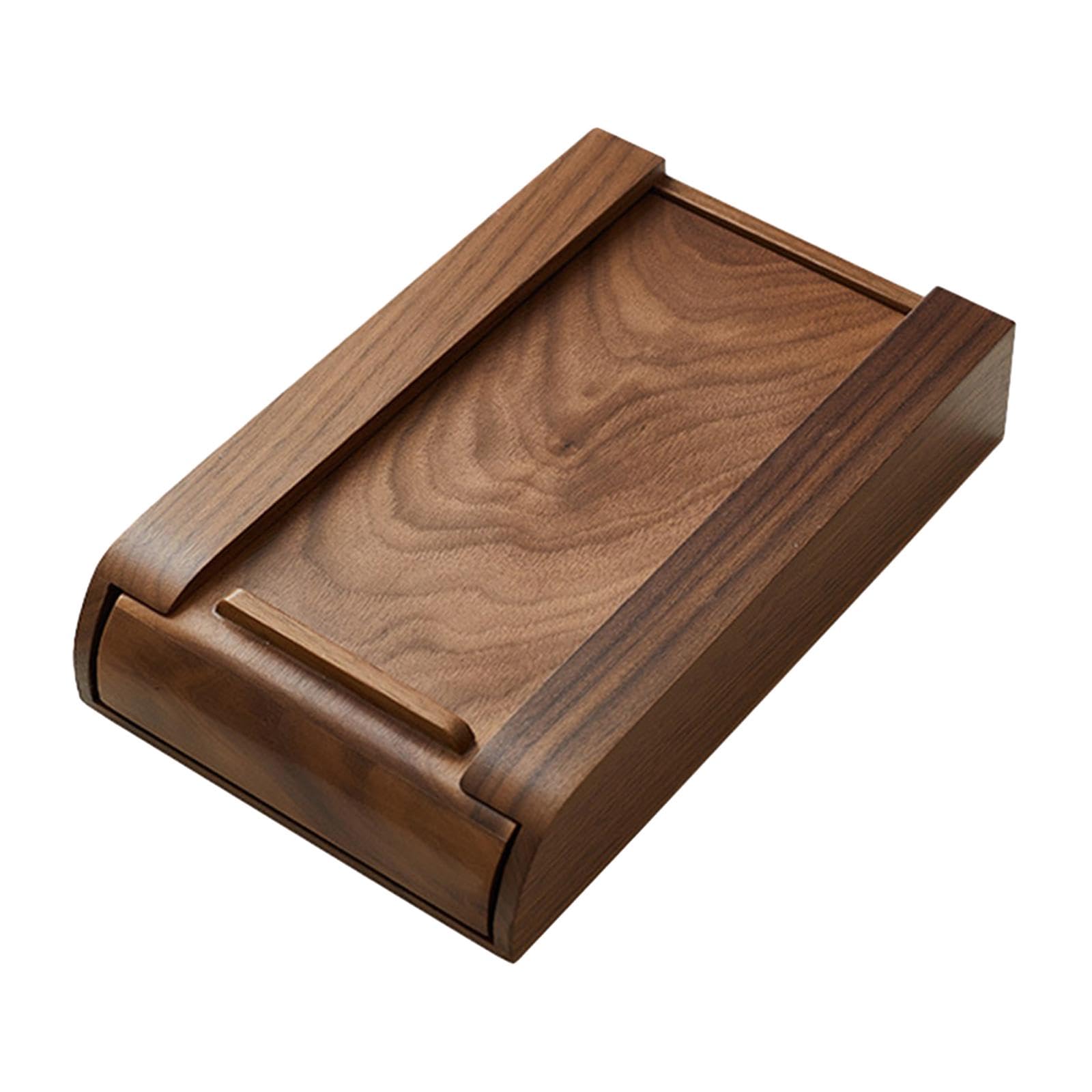 Este Organizador de cajones de Madera para Escritorio Ofrece Almacenamiento expandible para la Oficina y el hogar. Paquete de 5 Unidades. Medidas: 21,5 x 13,5 x 18,5 cm. Ideal para artículos