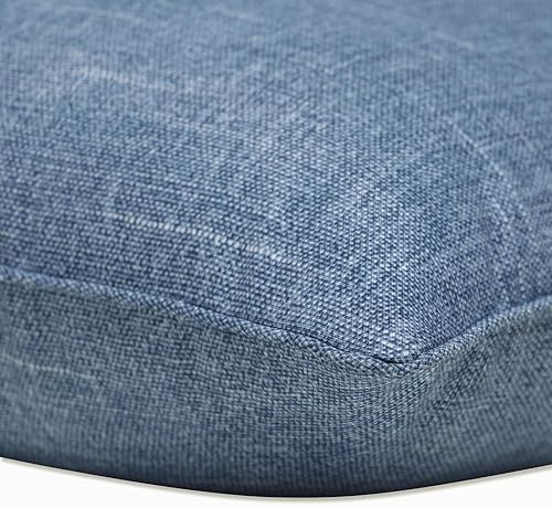 Vista 182 de Pillow Perfect - Cojín cuadrado para asiento de esquina para exteriores o interiores, color cobalto