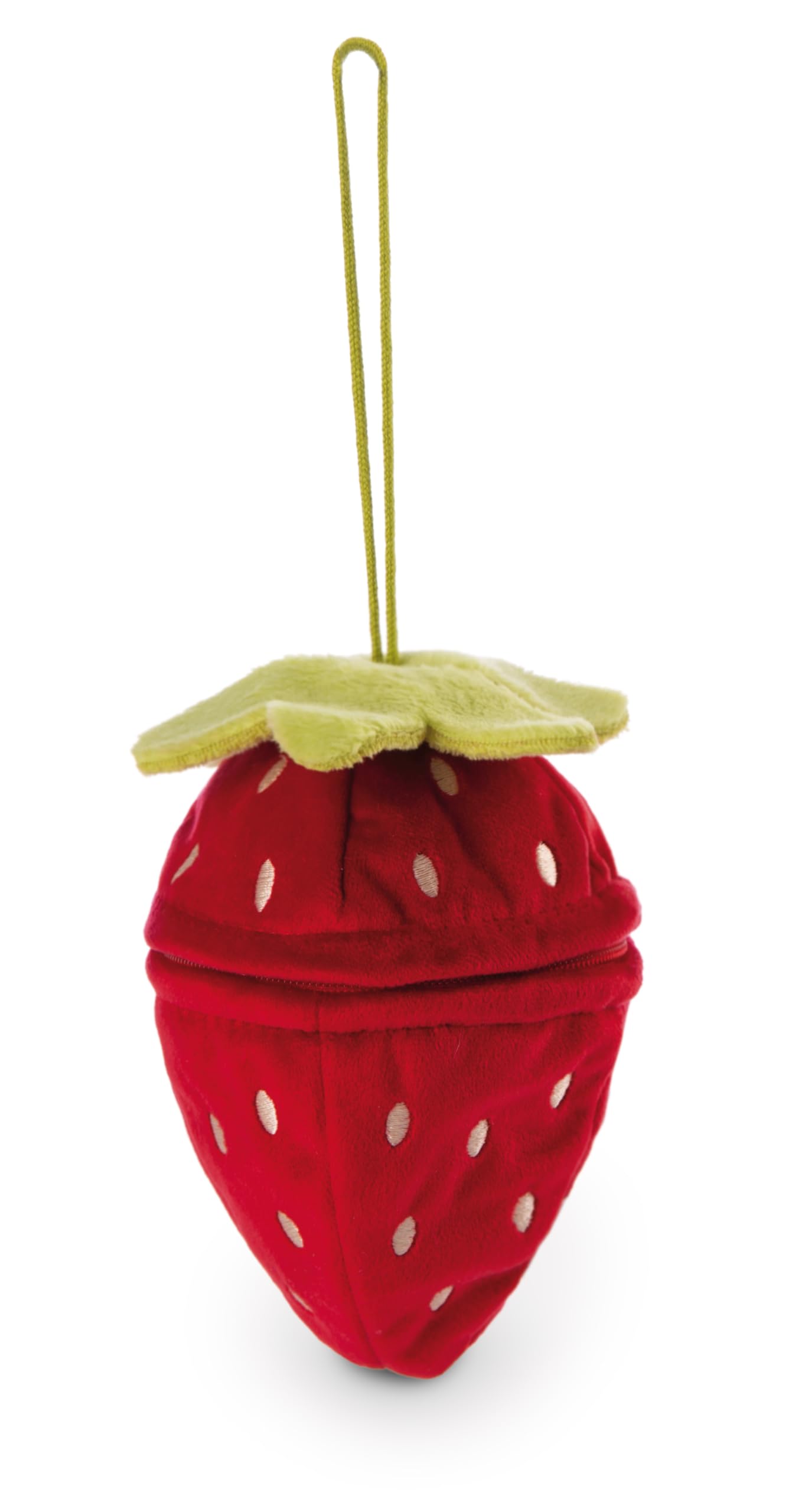 NICI Cuddly Toy Ant Enzi 13cm, Plush Toy Ant In A Plush Strawberry As A Cuddly Toy Pendant, Soft Toy for Plushie Lovers - Image 3