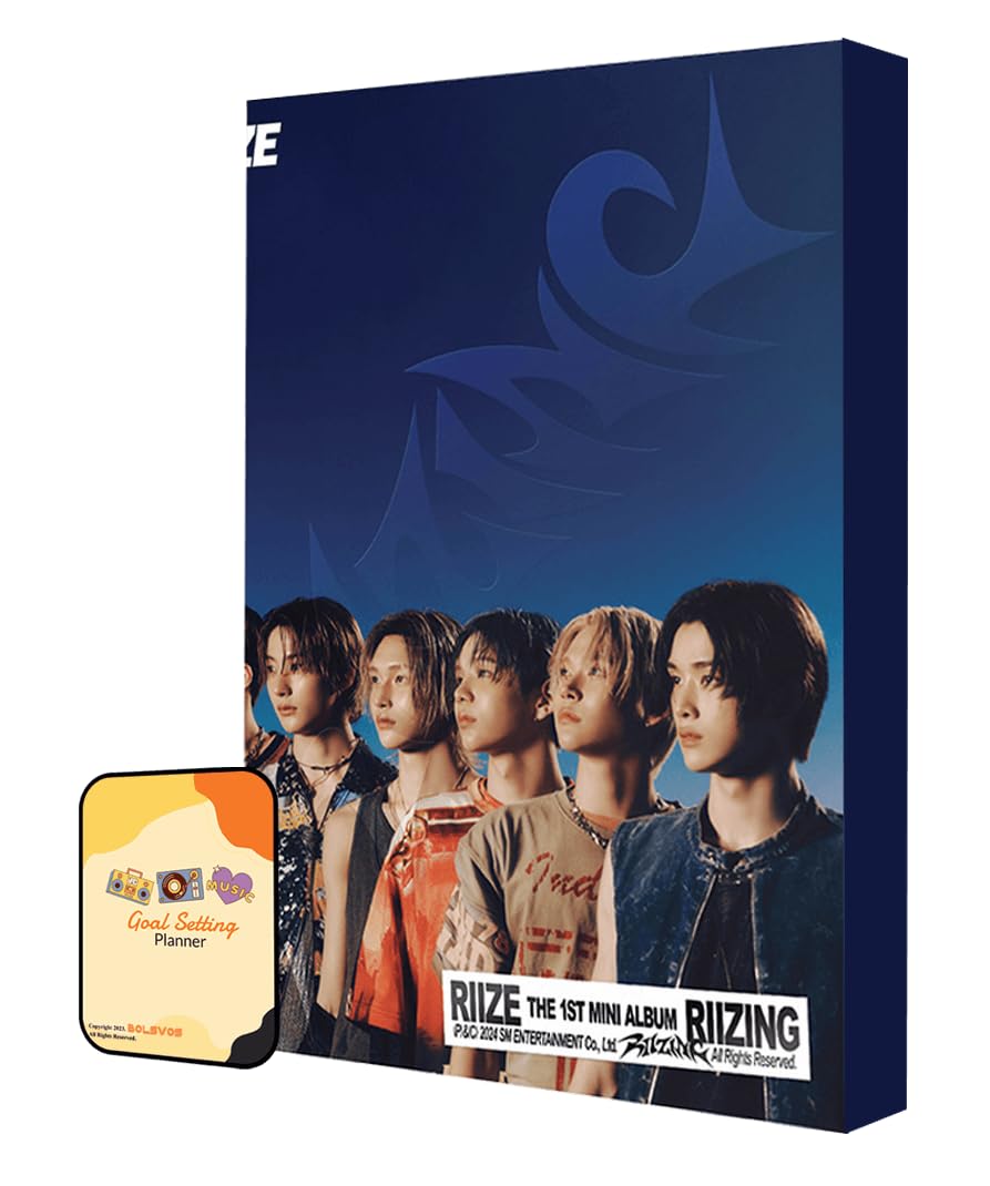 Dreamus Photobook C Ver. Riize Riizing Album [Photobook C Ver.]+Pre Order Benefits+Bolsvos Exclusive K-Pop Inspired Digital Merches