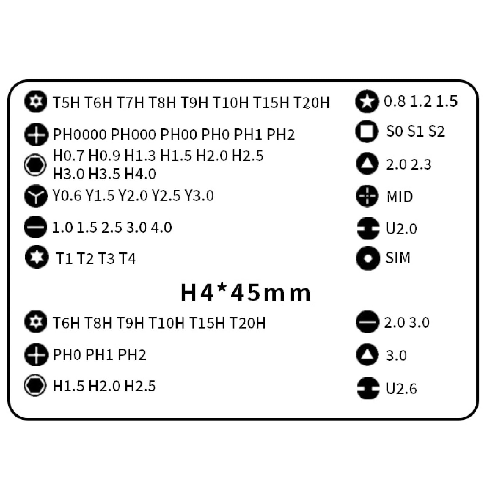 Mini Tournevis électrique, Tournevis électrique de Précision 68 en 1 200 Tr/min avec 68 Forets, Levier, LED et Pincettes, Kit de Tournevis électrique de Précision pour la