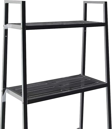 Miniatura 15 de soges Estante de escalera, estantería de 4 niveles, estantes de almacenamiento, baño, sala de estar, soporte de flores para plantas, estantes de